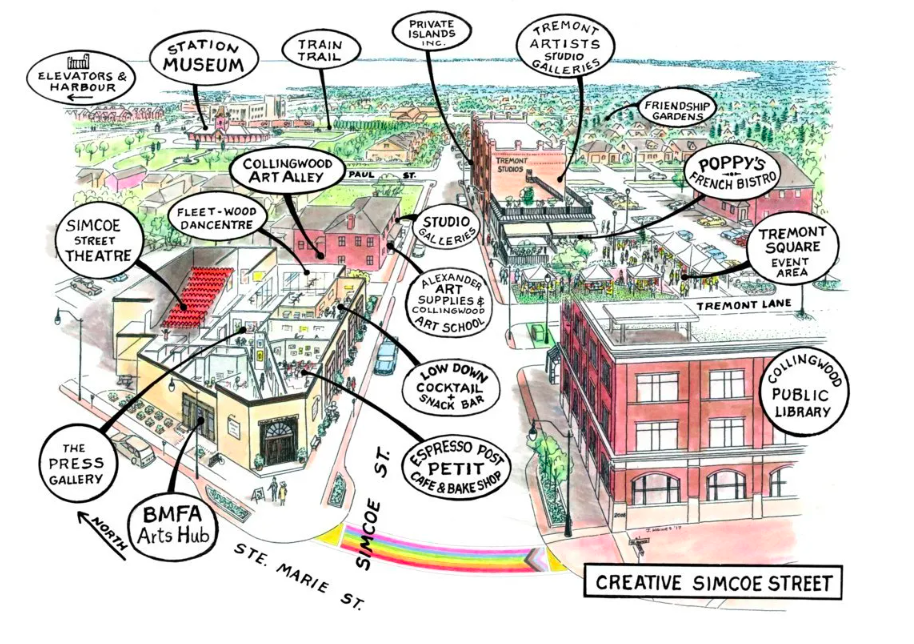 Simcoe Map