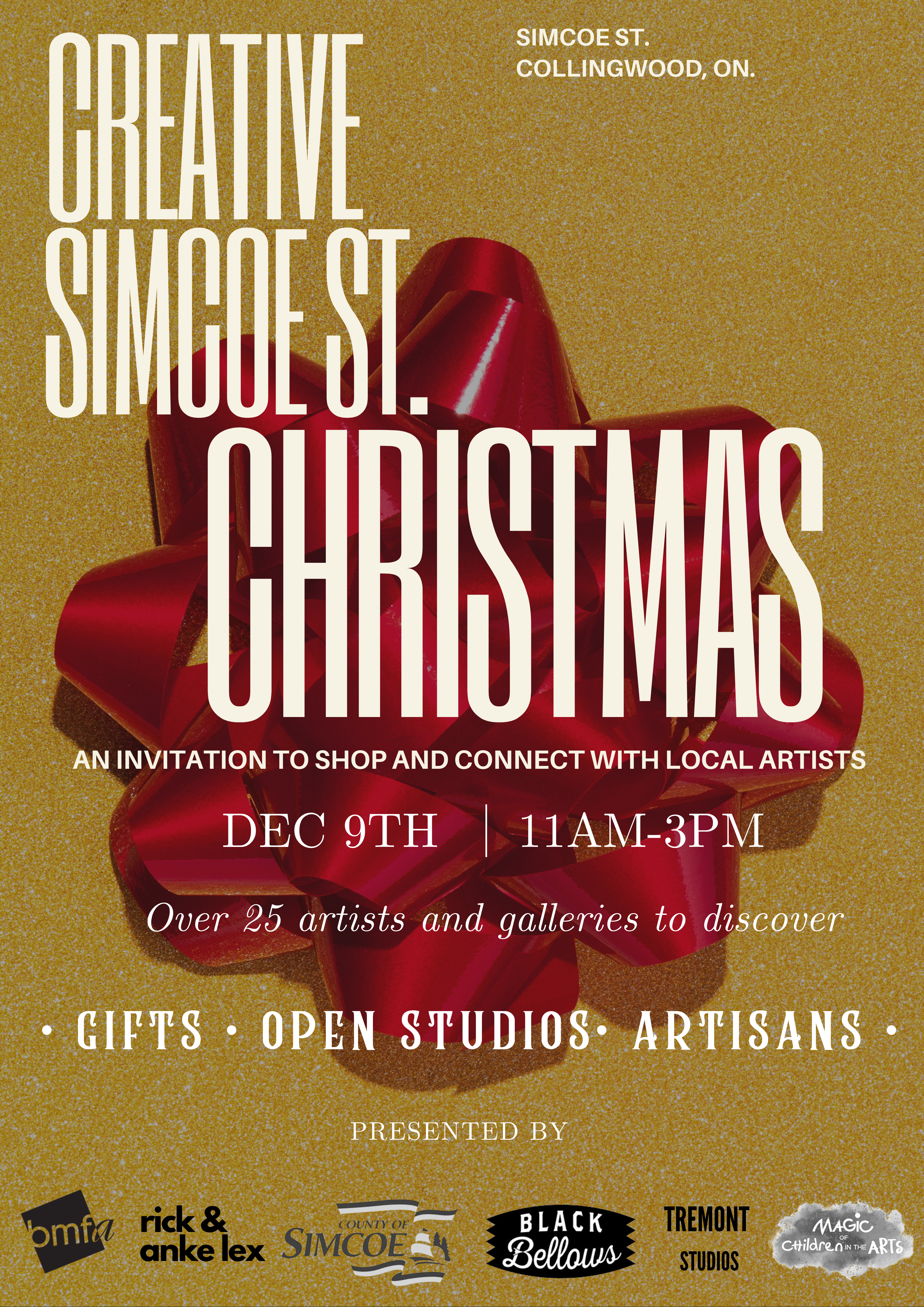 Creative Simcoe Christmas Poster