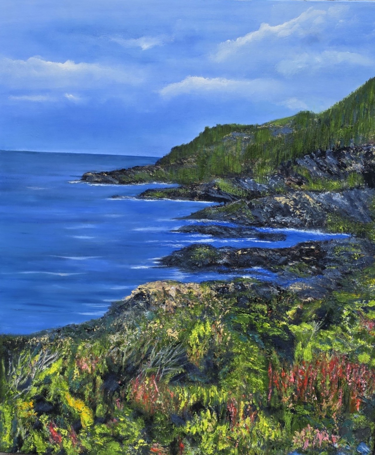Salvage Newfoundland 16x20 Oil $ 500